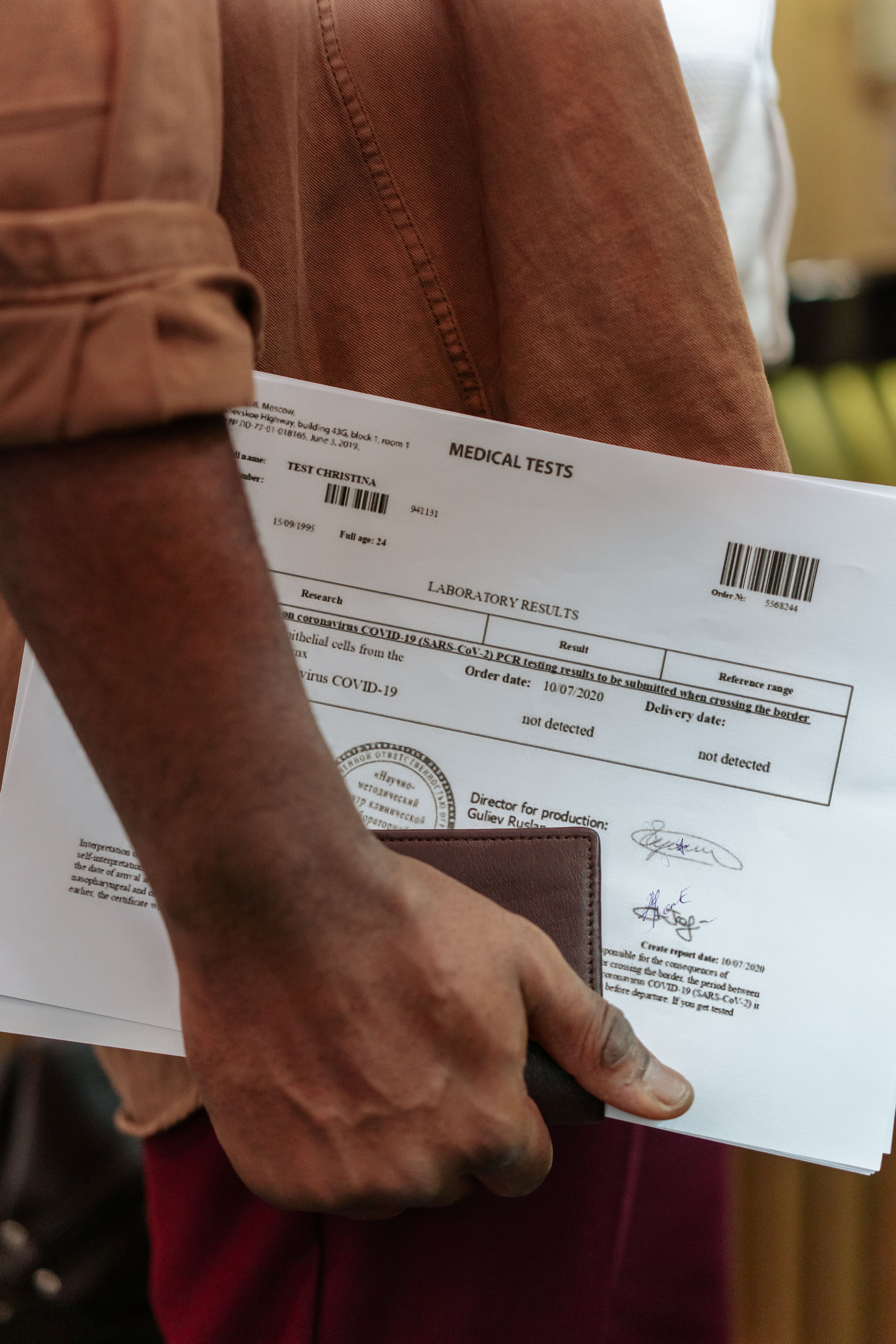 Retrait de documents administratifs
